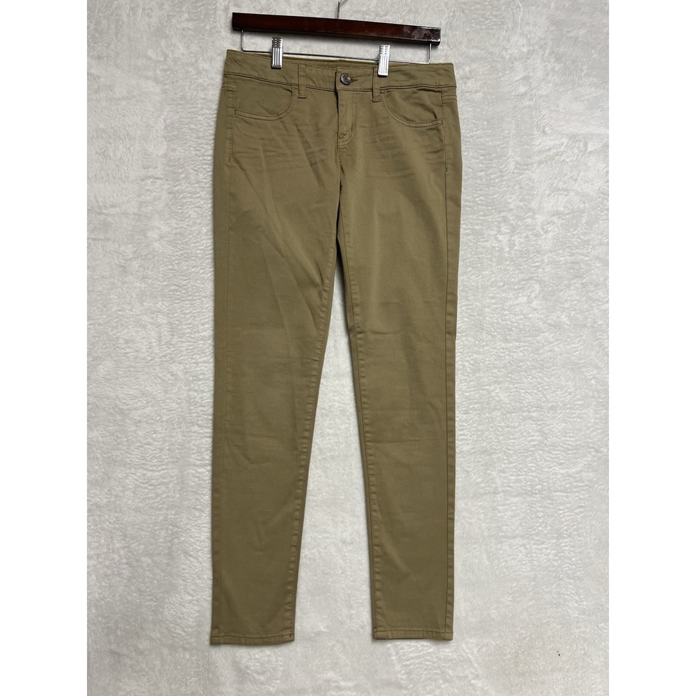 American Eagle Women's Khaki Jeggings Size 4 Regular NWT 06/14